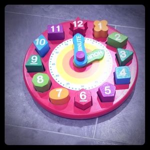 Learning toy clock